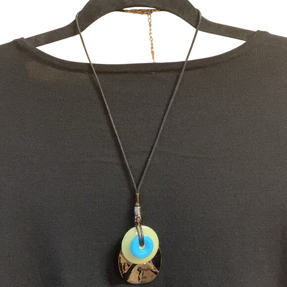 Robert Lee Morris (RLM) Necklace Multi Color Long - Picture 3 of 10